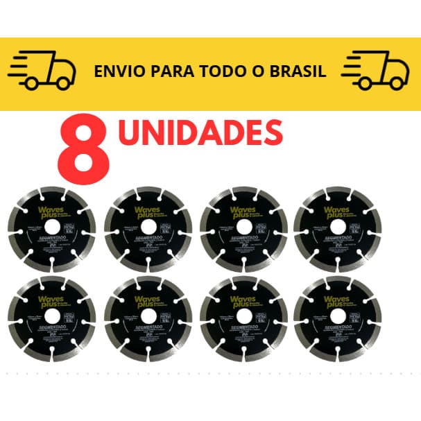 disco de corte segmentado Kit 3 a 10 unidades / Makita / disco de corte diamantado / 110mm /