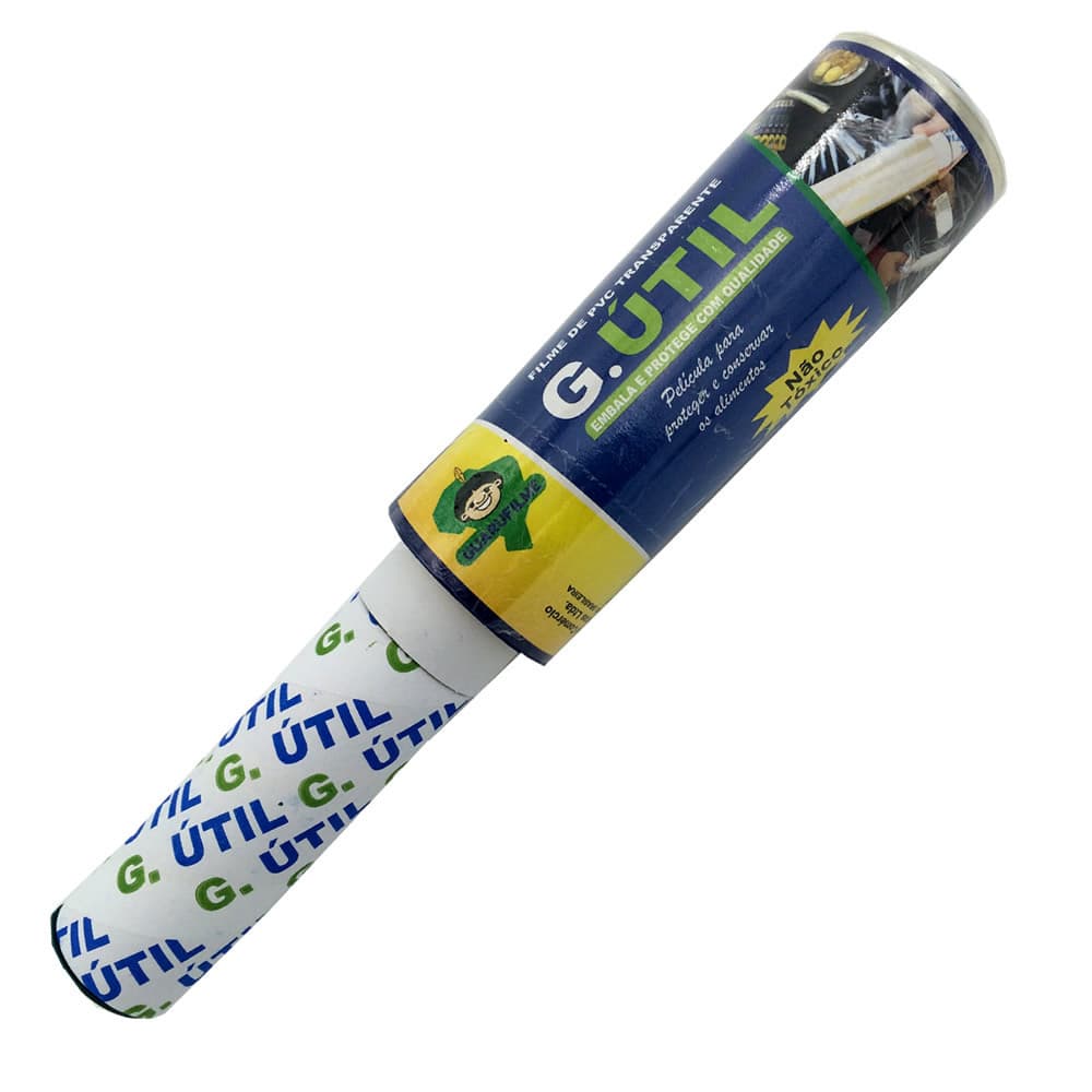 Rolo Bobina Plastico Filme Pvc Cabo