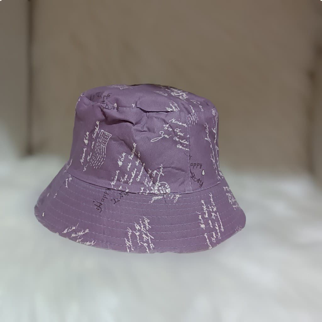Chapeu Bucket Linha Nova Lilas