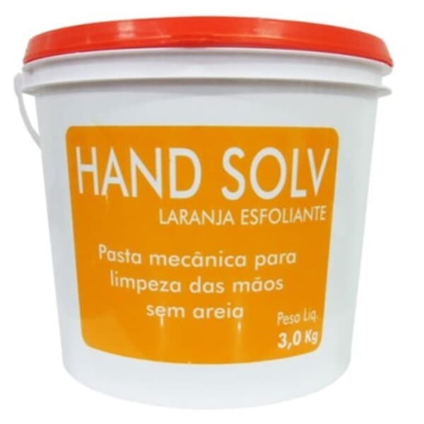 Pasta Desengraxante Limpeza Das Mãos Sem Areia Hand Solv 3kg