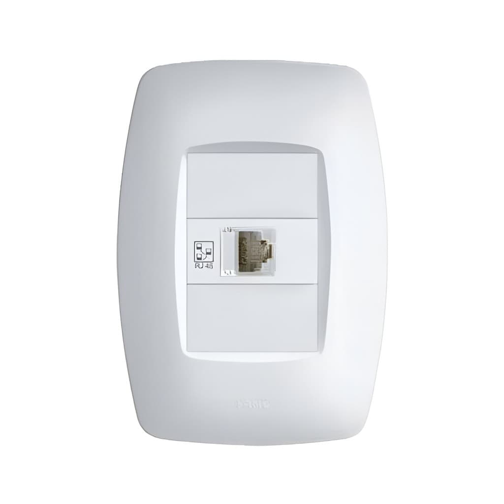 Conjunto de tomada rj45 fame elegance 8 vias