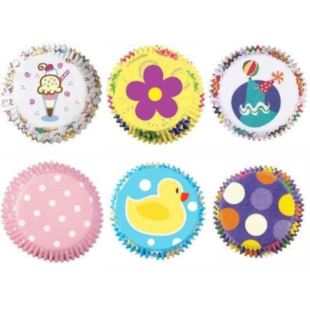 Forminhas de Papel Descartáveis N-0 - WILTON Vários modelos para escolher - Para Doces Cupcake Empadas Ponta de estoque