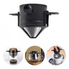Mini Coador Filtro De Café Ou Chá Portátil Reutilizável Drip Coffee Cafeteria Casa Cozinha Camping