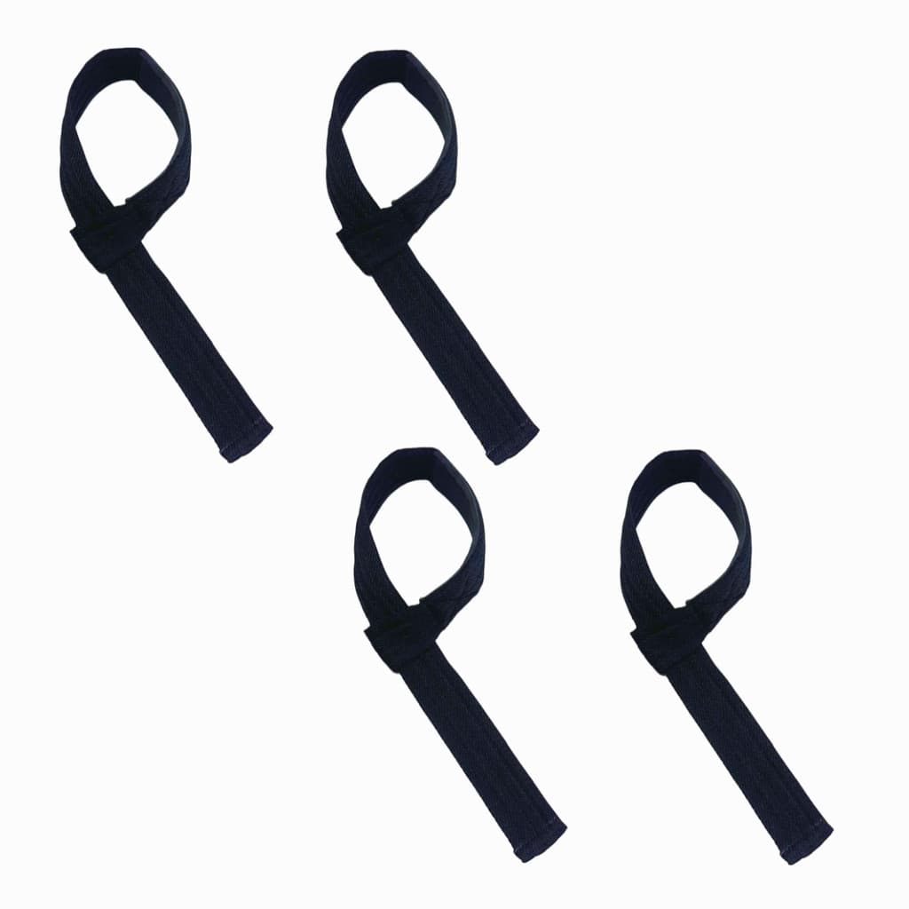 2 Par Tala Straps Fita Musculação Academia Crossfit Levantamento de Peso