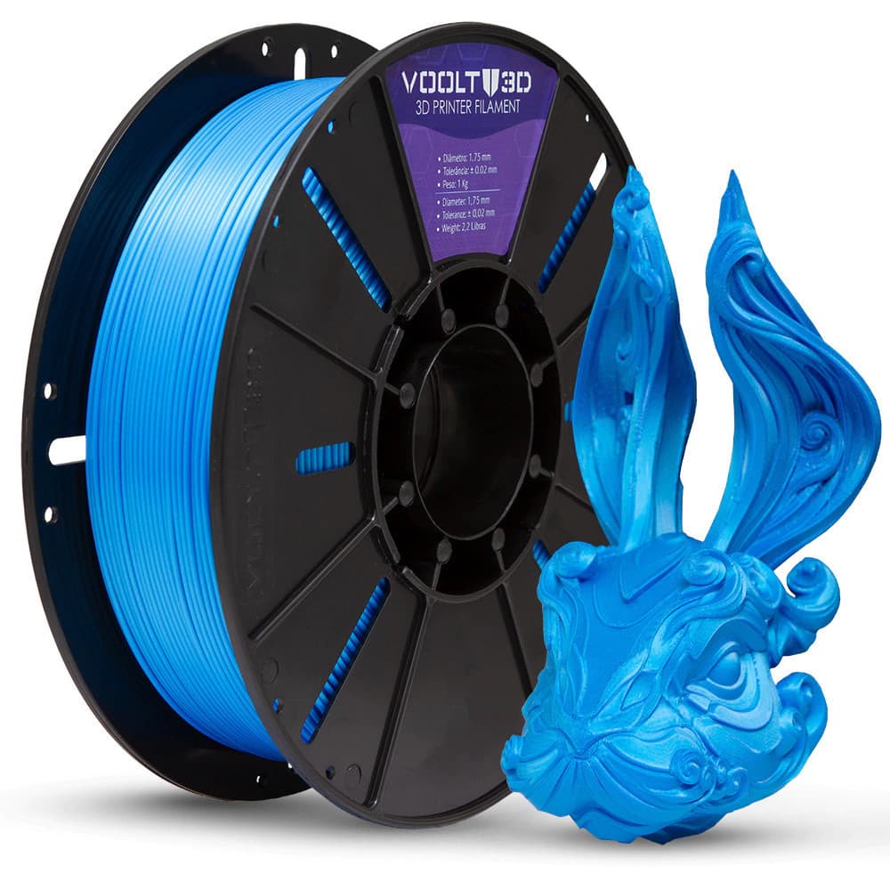 Filamento PLA Azul - 1KG  High Speed V3d