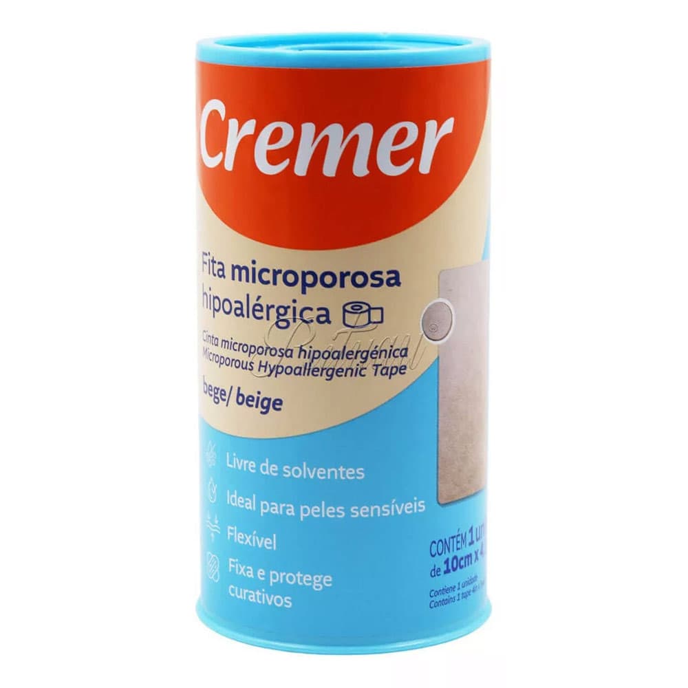 Fita Microporosa Bege 10cmx4,5m Cremer