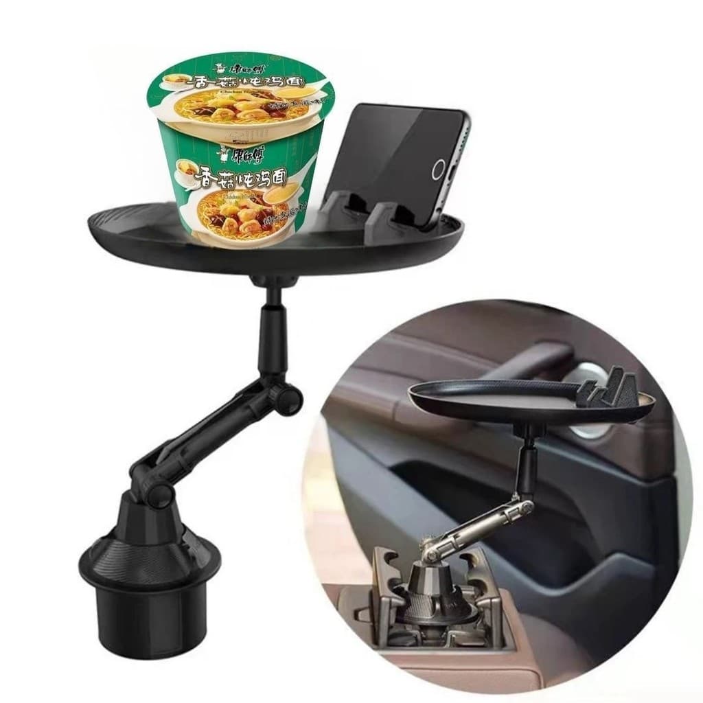 Bandeja do carro suporte de copo placa jantar mesa jantar do carro bebidas Rack traseiro comida copo água suporte do tel