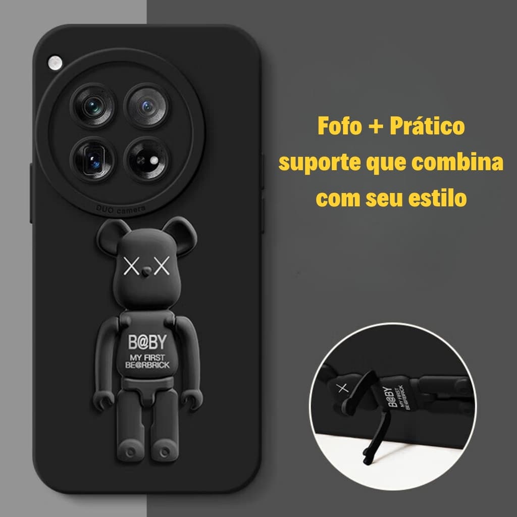Suporte para Smartphone em Forma de Urso – Fofo e Prático