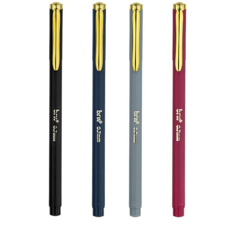 Caneta Esferográfica 0.7mm Unic Slim CA0059 BRW