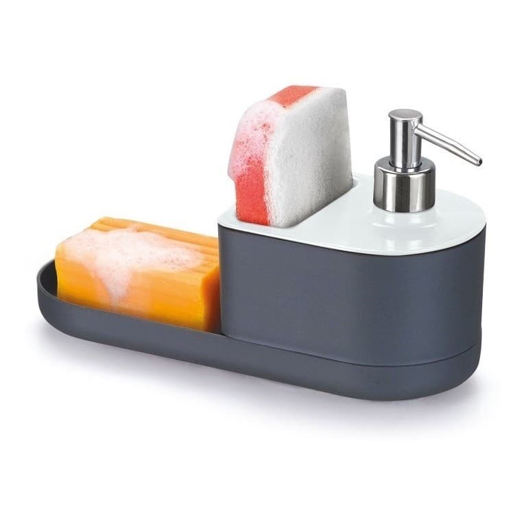 Dispenser Detergente Sabão Bucha Pia Arthi Organizador Pia