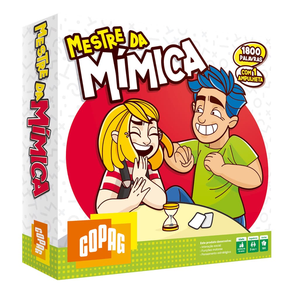 Jogo Mestre da Mímica - Copag
