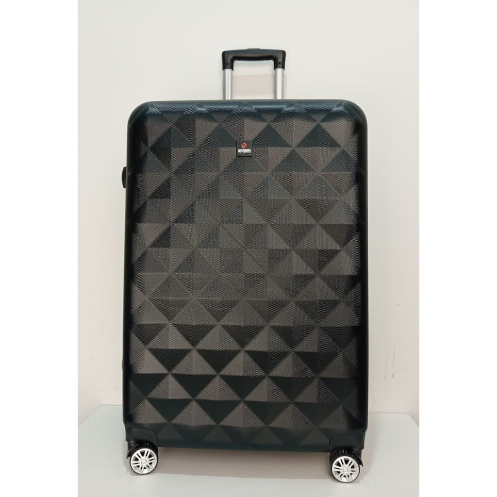 Mala de viagem Grande com extensor, 23kg para avião, em fibra abs, de rodinha 360 graus padrao anac. Medida: 72x31x46.