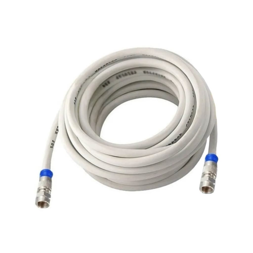 Fio Antena Cabo Coaxial Para Tv Digital Com Conectores Escolha o Tamanho
