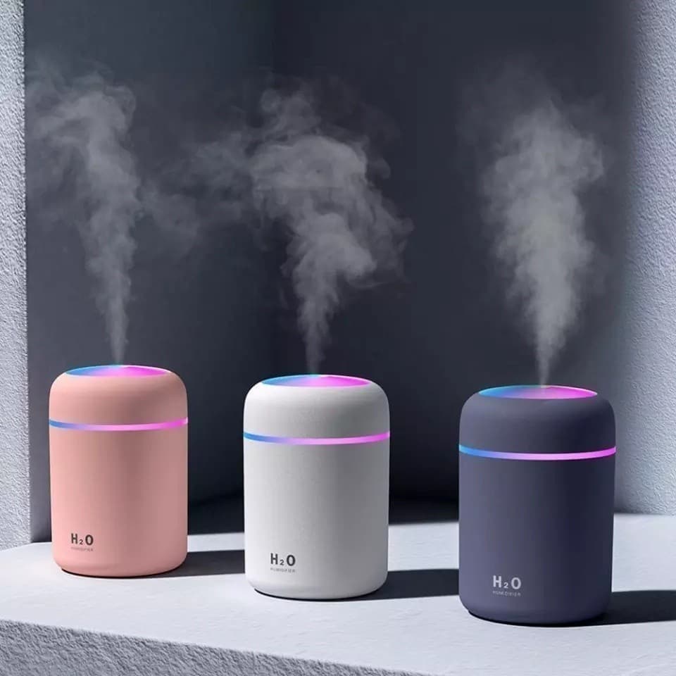300ml Umidificador De Ar Portátil Usb Ultrassônica 300ml / Difusor De Aromaterapia
