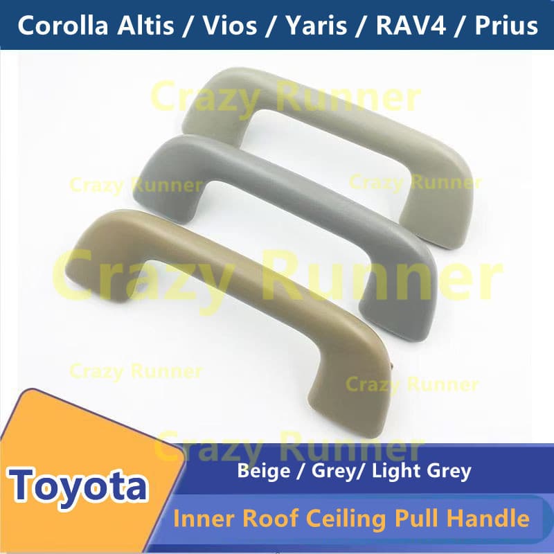Para Toyota Corolla Altis 2008-2013 Yaris Vios EZ RAV4 Noah Prius Highlander Interior Telhado Teto Puxar Alça Agarrar Frente Traseira