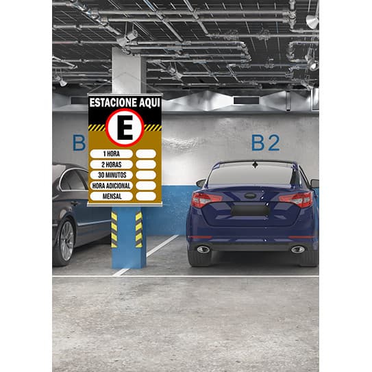 BANNER ESTACIONAMENTO PARA PREÇO
