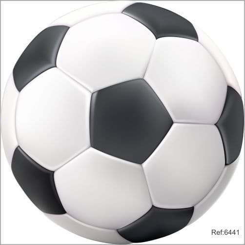 Painel Bola De Futebol Tecido 1,50x1,50 C/ Elástico