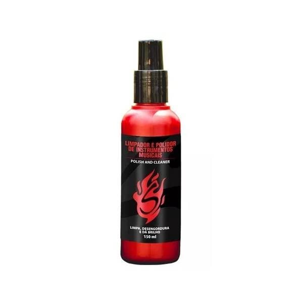 LIMPADOR E POLIDOR DE INSTRUMENTOS MUSICAIS SOLEZ PIS 150 ML