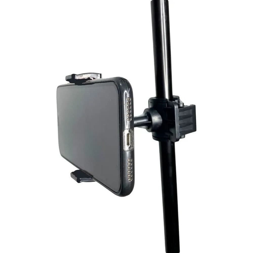 Suporte universal De Celular Para Bike Moto Ring Light tripé Pedestal self