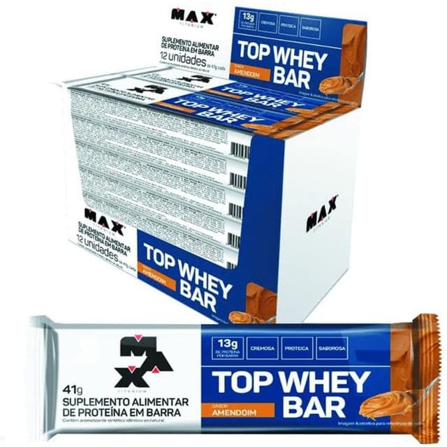 Top whey bar 41g (todos os sabores)