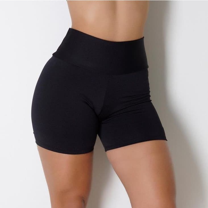 Short Legging Feminino Suplex Meia Coxa Curto Fitness ZERO TRANSPARÊNCIA Academia Excelente Tecido