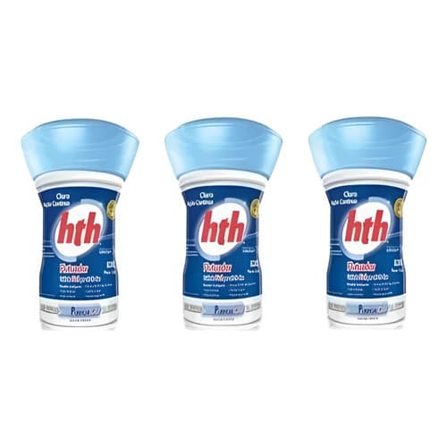 Kit 3 Cloro Flutuador Advanced HTH 830g – Tratamento Prático para Piscinas