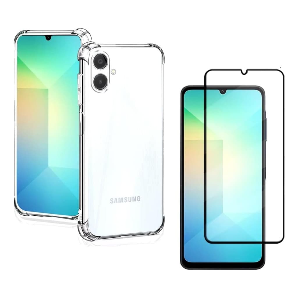 Capa Case Anti Impacto + Película 3d - Galaxy A06 - Tela 6.7