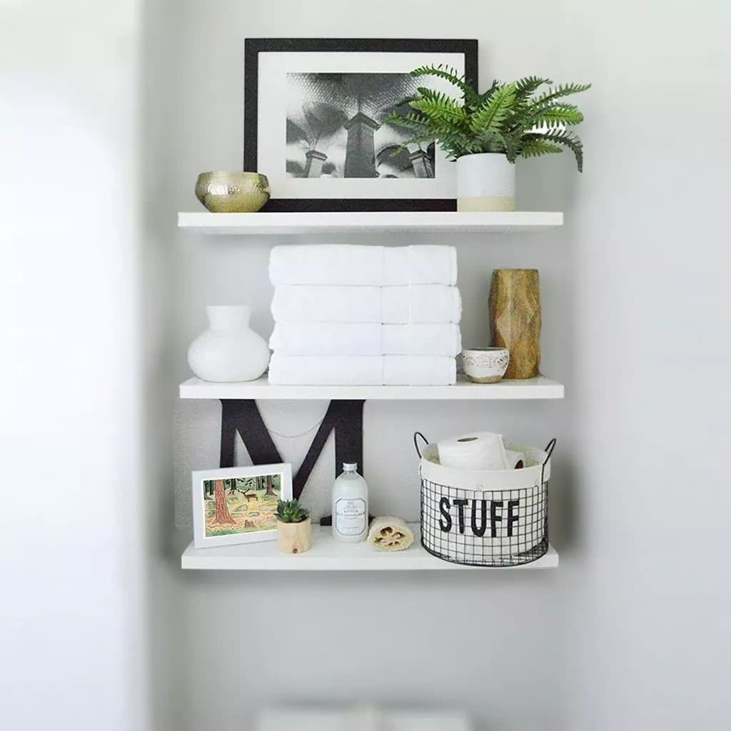 kit de 3 prateleira 20cm 100%MDF personalizado