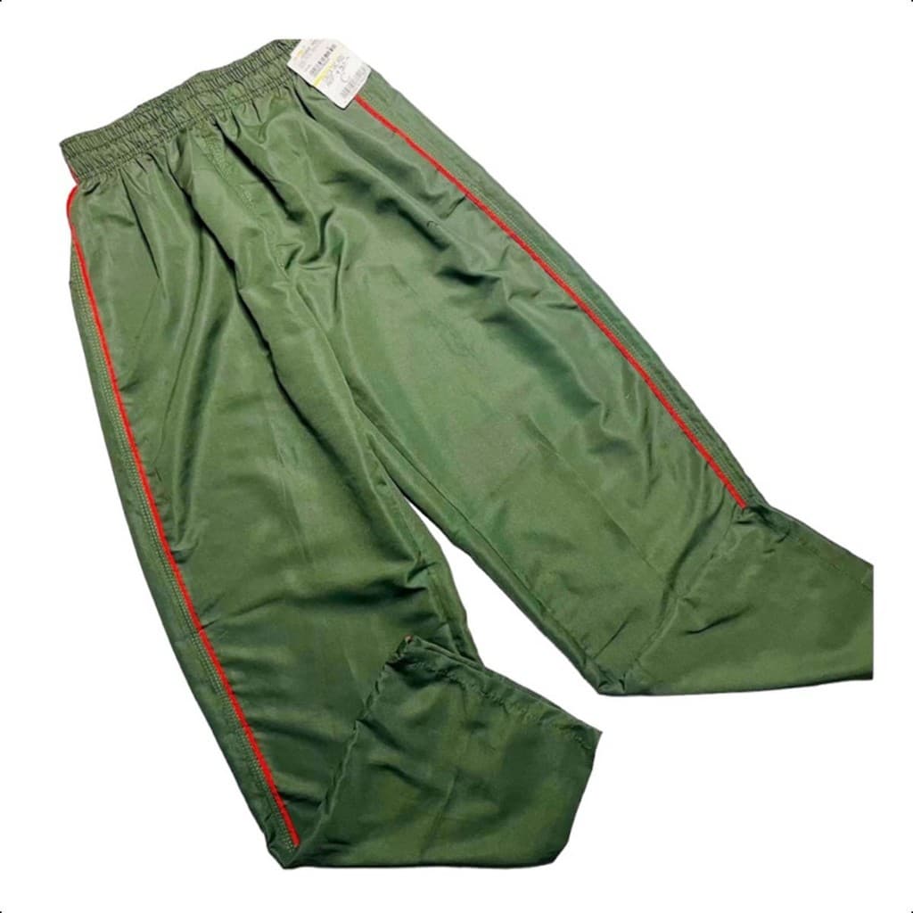 Calça Tactel Masculino 3 Bolsos Faixa Lateral Cores Variadas