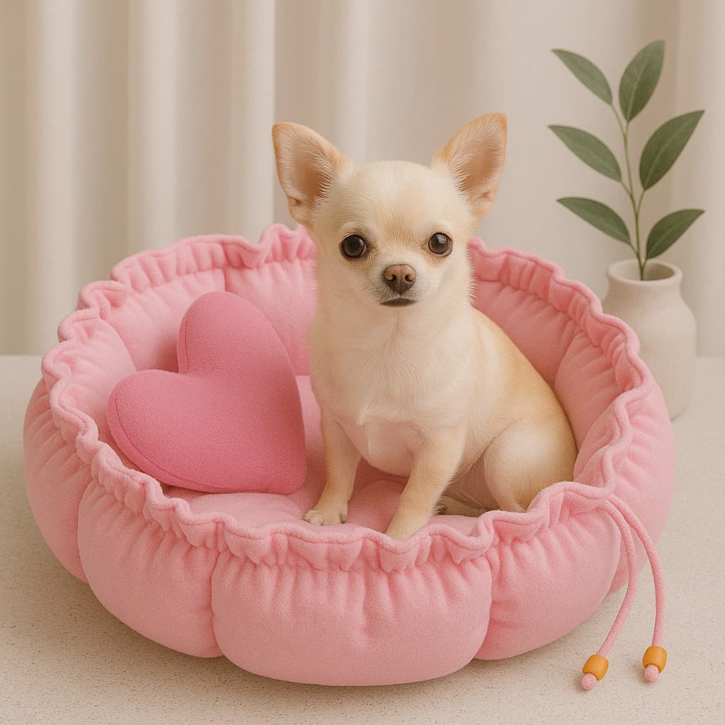 Cama Lodres para Pet Almofada com Tamanho ajustável -