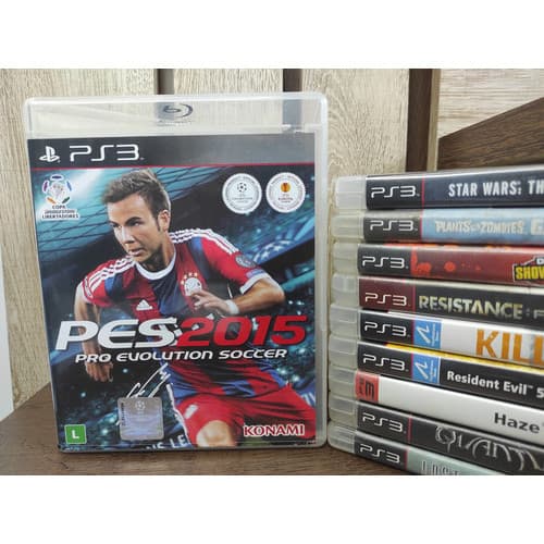 Jogo Pes 2015 Original Para Ps3 - Midia Física