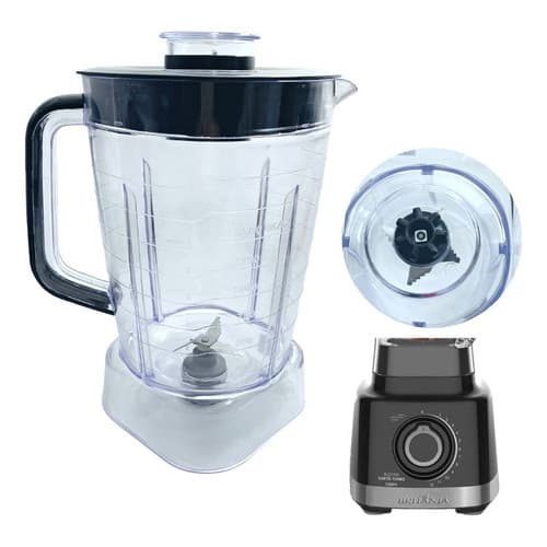 Jarra Copo de Liquidificador Britania BLQ1300 FORTIS TURBO