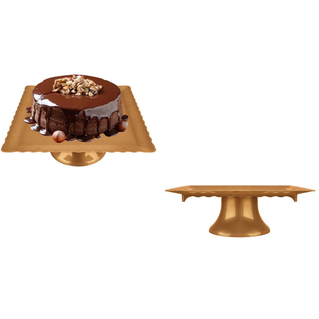 Boleira e Bandeja 2 em 1 - Decoração de Festas
