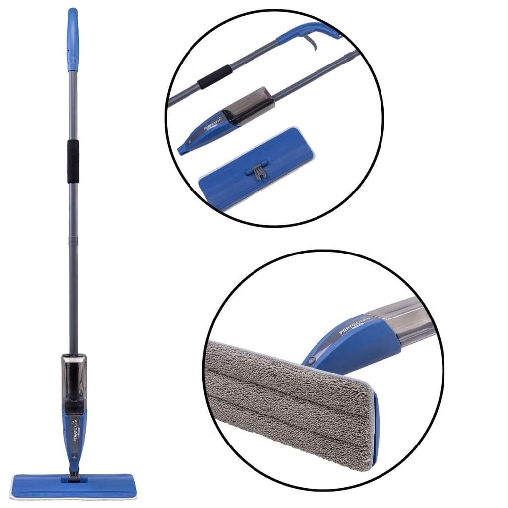 Mop Spray Inteligente Rodo Mágico Vassoura Com Microfibra Perfect Iron