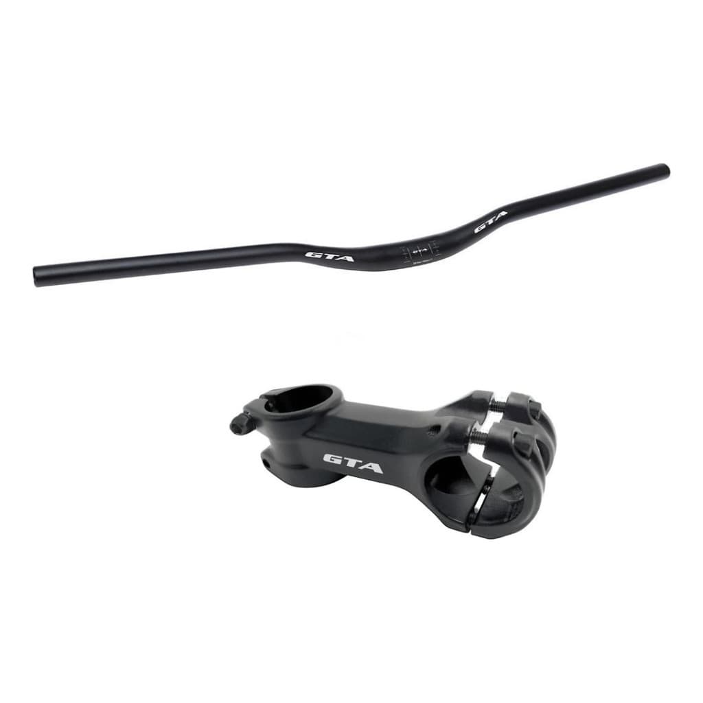 Guidão Gta Alumínio 31.8x720x30mm + Mesa 80mm Para Bike 29 Bicicleta Aheadset
