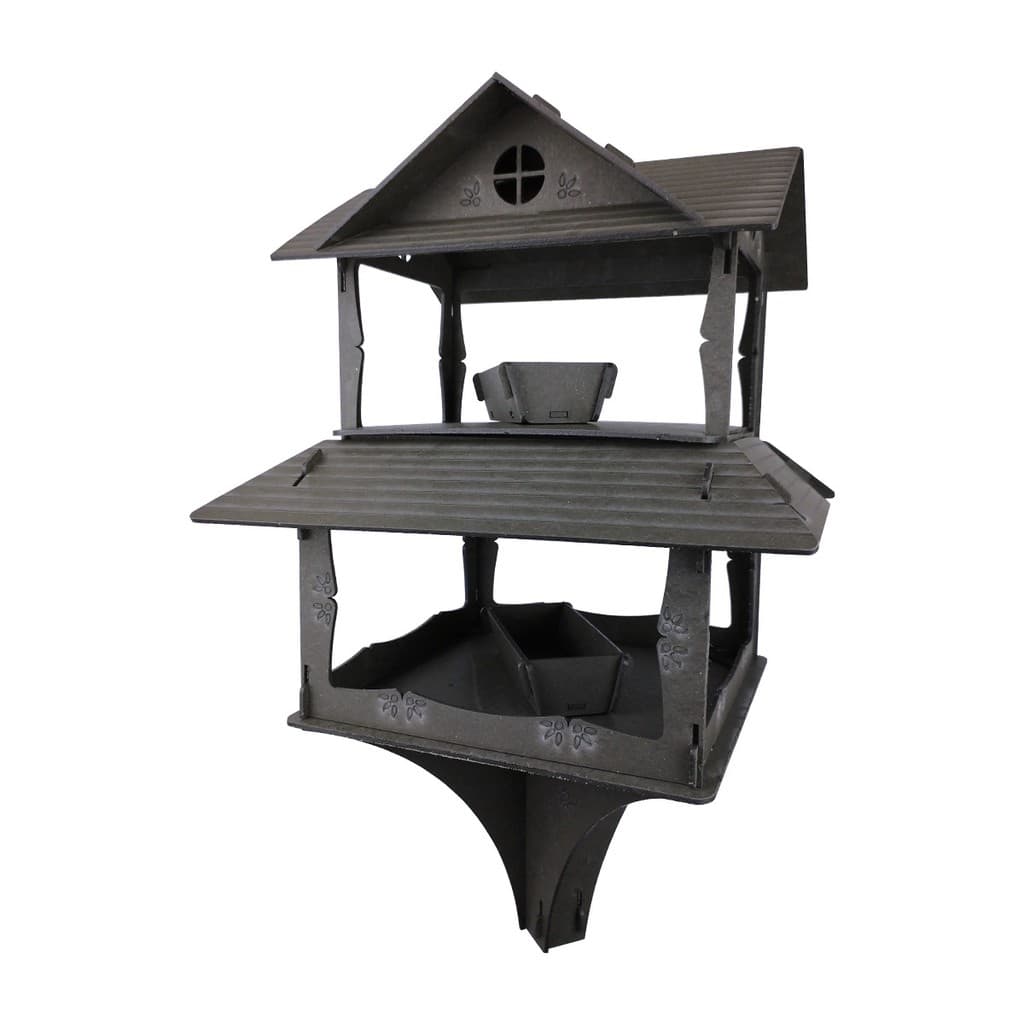 Tratador Comedouro Estilo Imperial Pássaro Aves Porta Ração