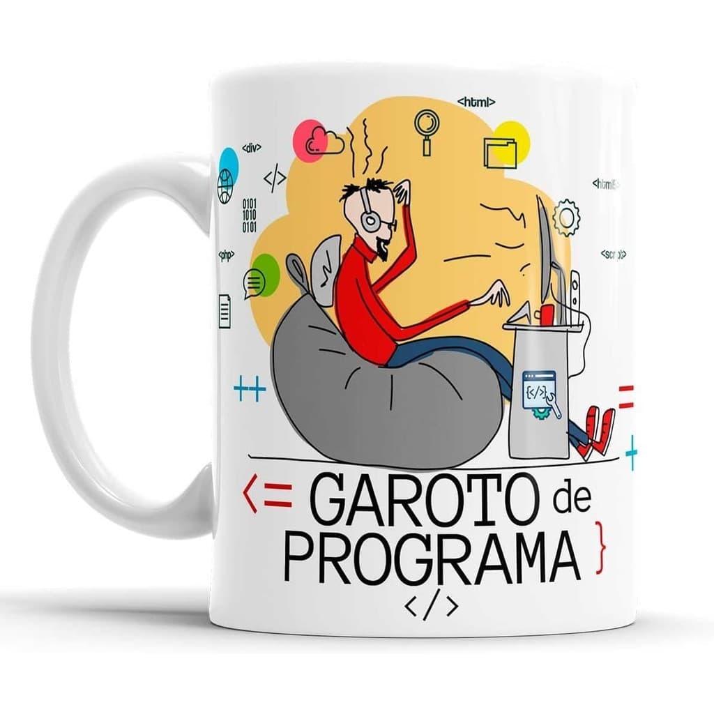 Caneca Garoto De Programa Geek Programador
