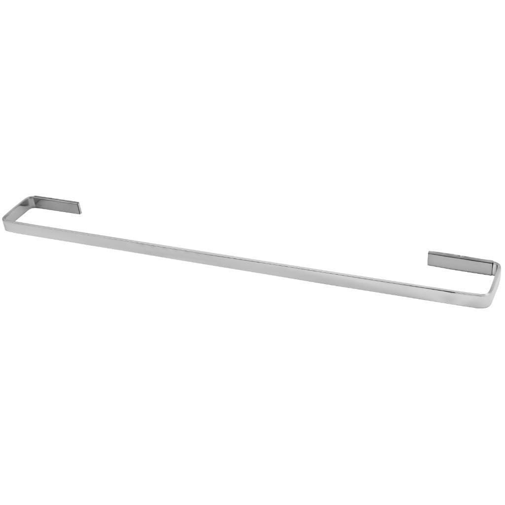 PORTA TOALHA DE BANHO SEMI LUXO QUADRADO DE PAREDE PARA BANHEIRO CROMADO