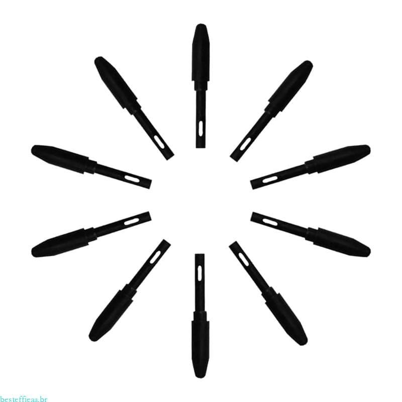 besteffie 10 Peças Pontas Substituição Para Caneta PW100 PW201 H610 ProV2 H640P H950P H1060P HS610 H1161 H320M HS6