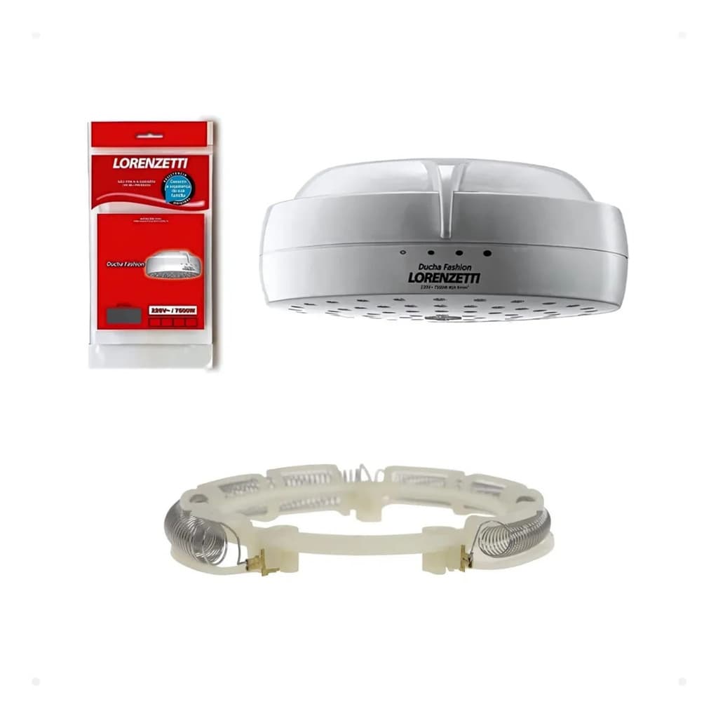 Resistencia Chuveiro Ducha Fashion 220v 7500w 3056 D Lorenzetti