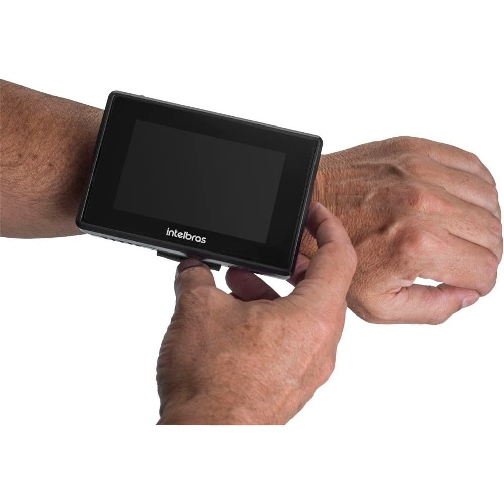 Testador de CFTV Intelbras Tester 3000 MT - Suporte 4K, IP, PoE, RJ45, Android e Wi-Fi