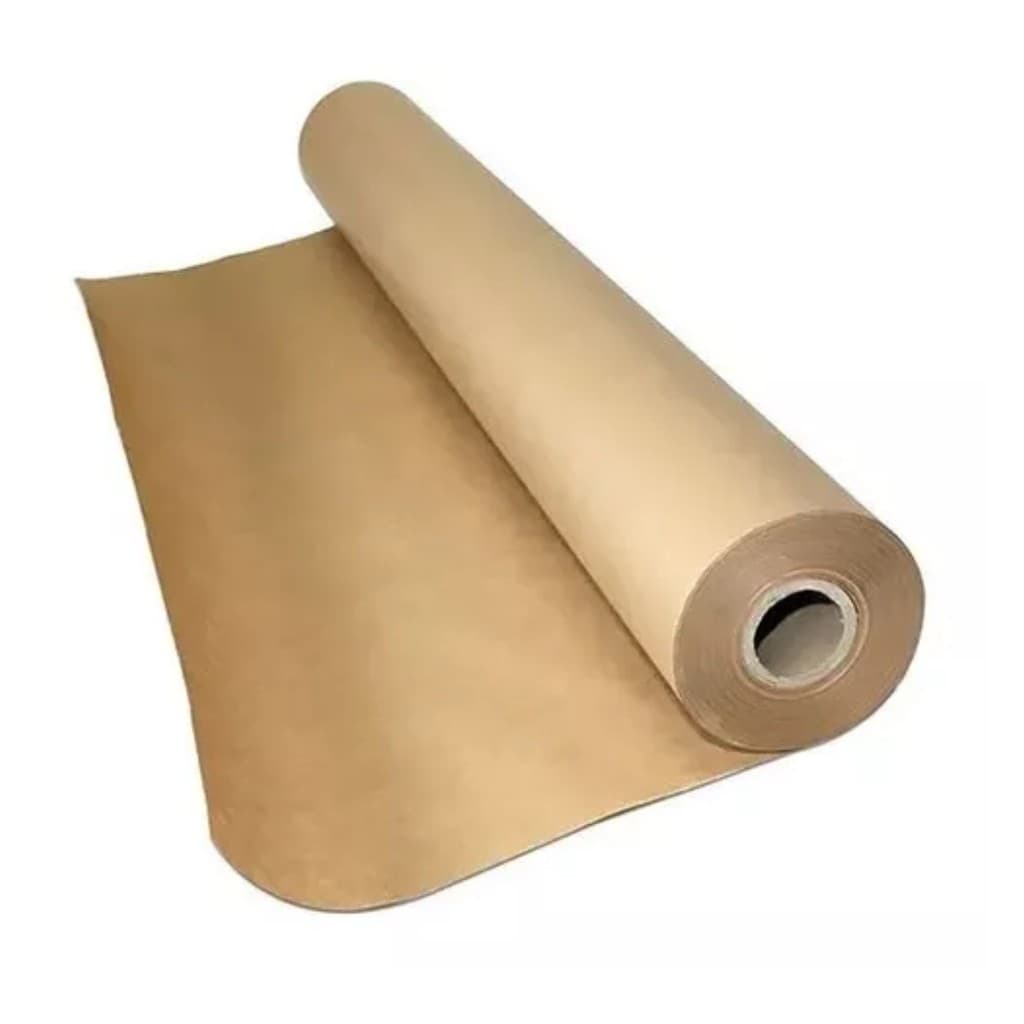 Bobina Papel Pardo 120mt Para Embrulho Semi Kraft 120cm 10kg Envelope Pardo Embalagem Envios Caixas