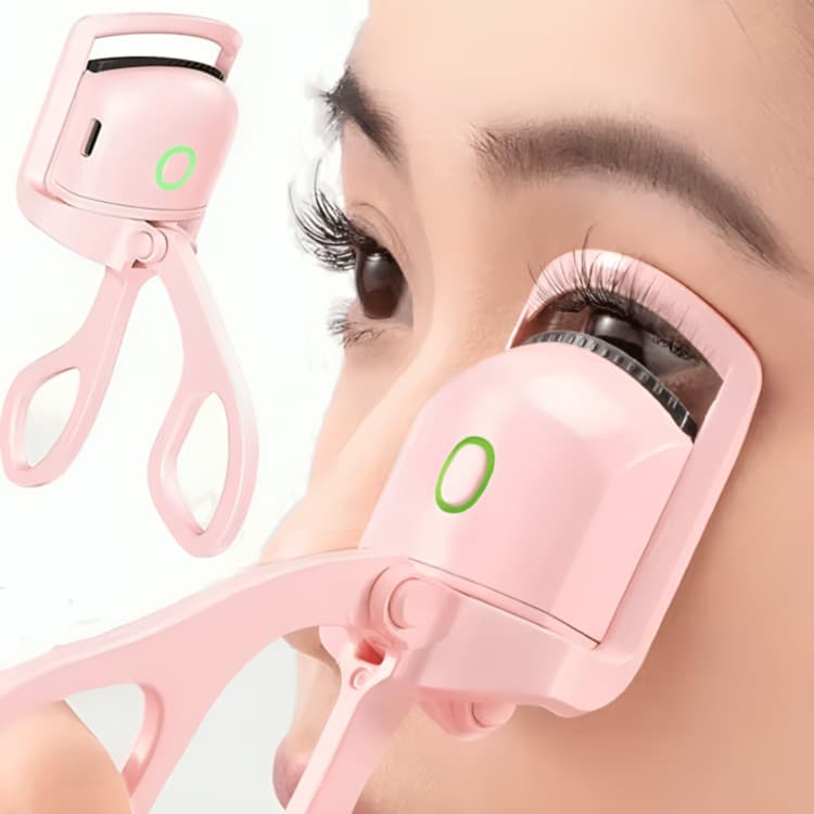 Curvex Curvador De Cílios Portátil USB Aquecimento Longo Elétrico Curvador de Cílios Com Aquecimento Elétrico