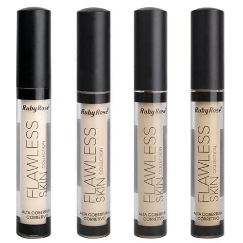 Corretivo Líquido Flawless Ruby Rose Alta Cobertura HB-8080