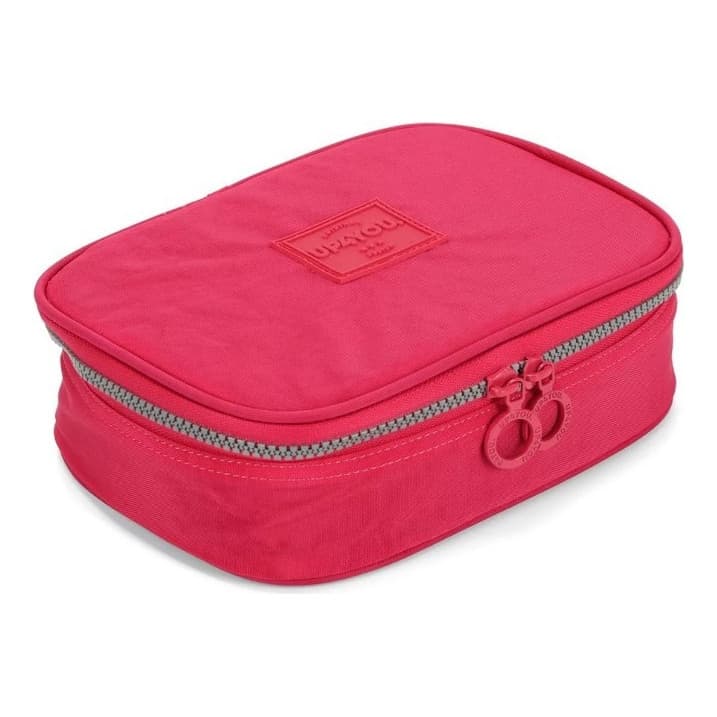 Estojo Escolar Preto/rosa Up4you Grande Et47161up