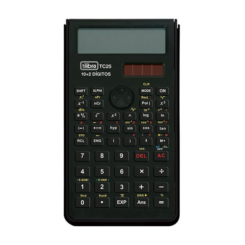 Calculadora Científica TC25 10+2 Dígitos Preto Tilibra