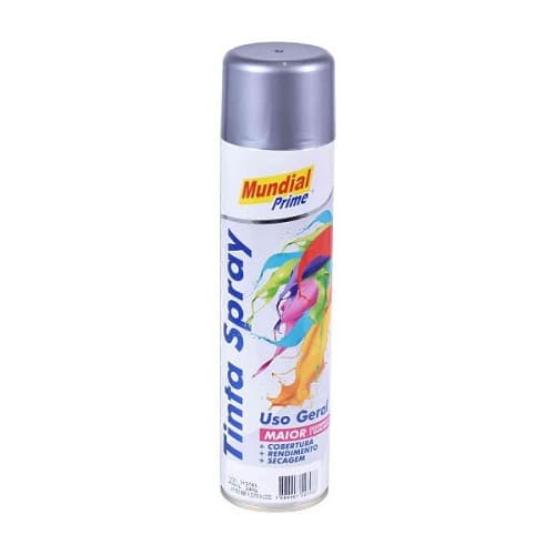 TINTA SPRAY TINTA PRATA
