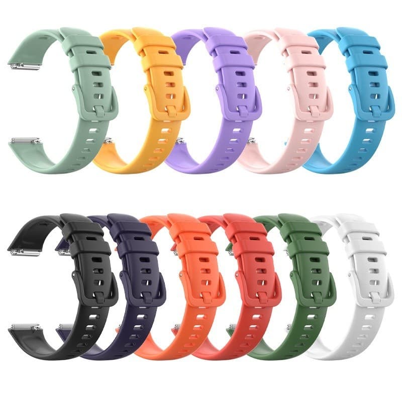Pulseira para huawei band 7 de silicone huawei colorida de substituição