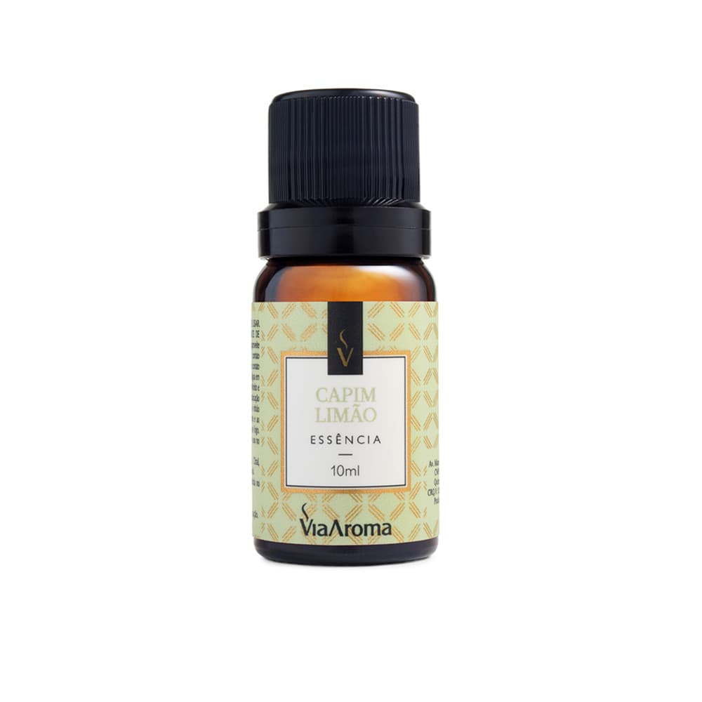 Essência De Capim Limão - 10ml - Via Aroma