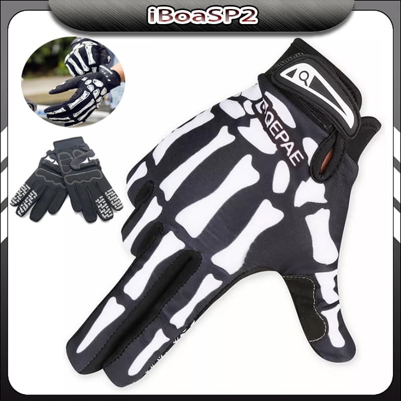 Luva De Motoqueiro Com Proteção Luva Para Moto Luvas De Caveira Luva Bike
